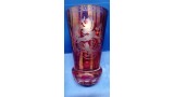 SET 3 BICCHIERI DA COLLEZIONE  VETRO MURANO