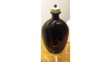 COPPIA DI BOTTIGLIE VETRO DI MURANO ANNI 70