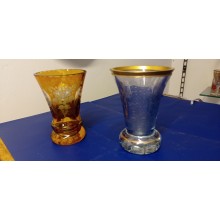 COPPIA BICCHIERI MURANO 