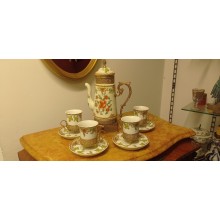 SET 4 TAZZE CAFFE E LATTIERA  FIRMA ACF