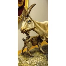 COPPIA CERVI PORCELLANA  CEDRASCHI
