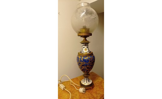 LAMPADA PORCELLANA FIRMA MANGANI