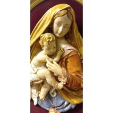 MADONNA PORCELLANA FIRMA CAPPE