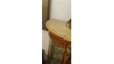 VETRINA LEGNO E MARMO ANNI 70