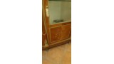 VETRINA LEGNO E MARMO ANNI 70