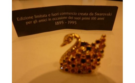 Brooch 100 years Swarovski 1895-1995